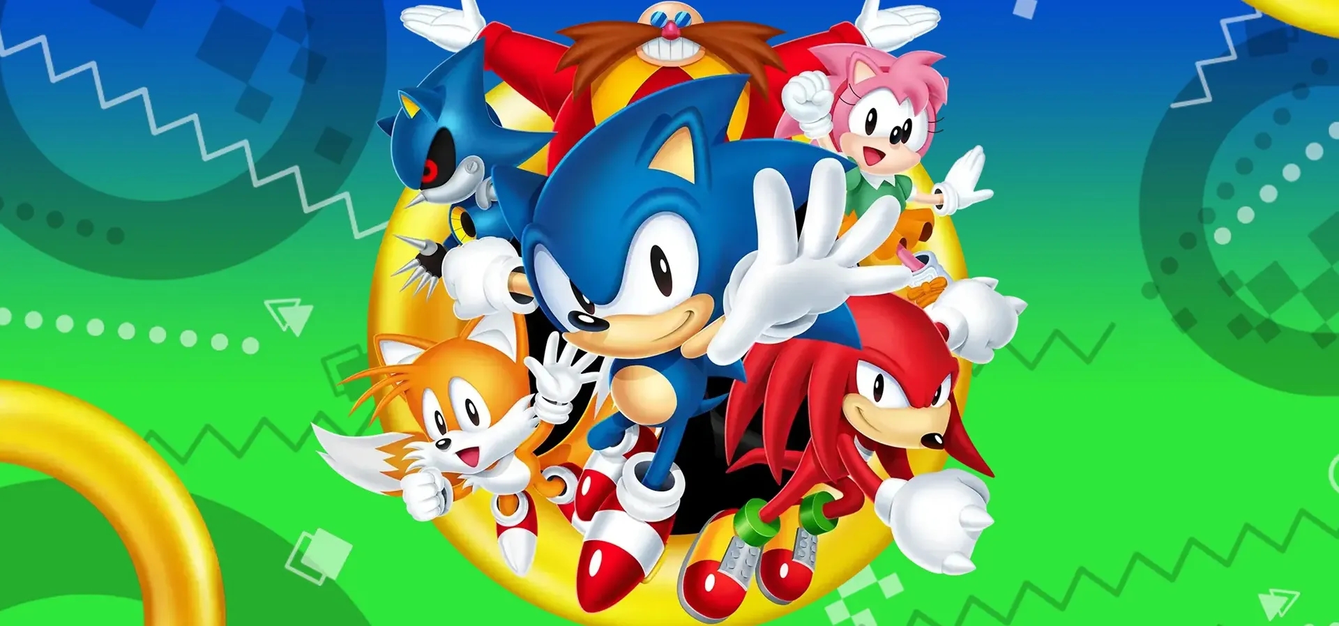 Imagem de fundo do produto Sonic Origins - Switch