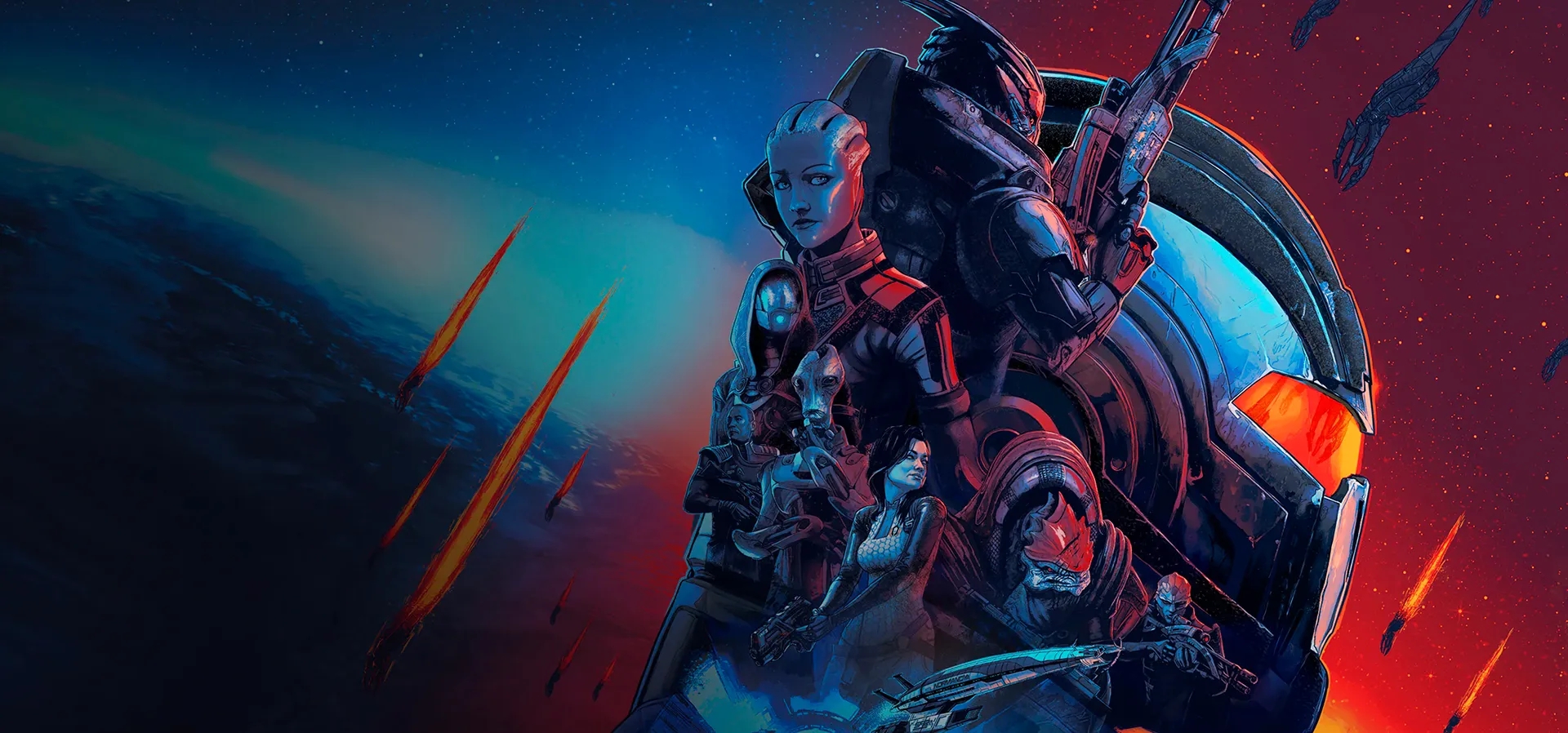 Imagem de fundo do produto Mass Effect™ Legendary Edition - PS4