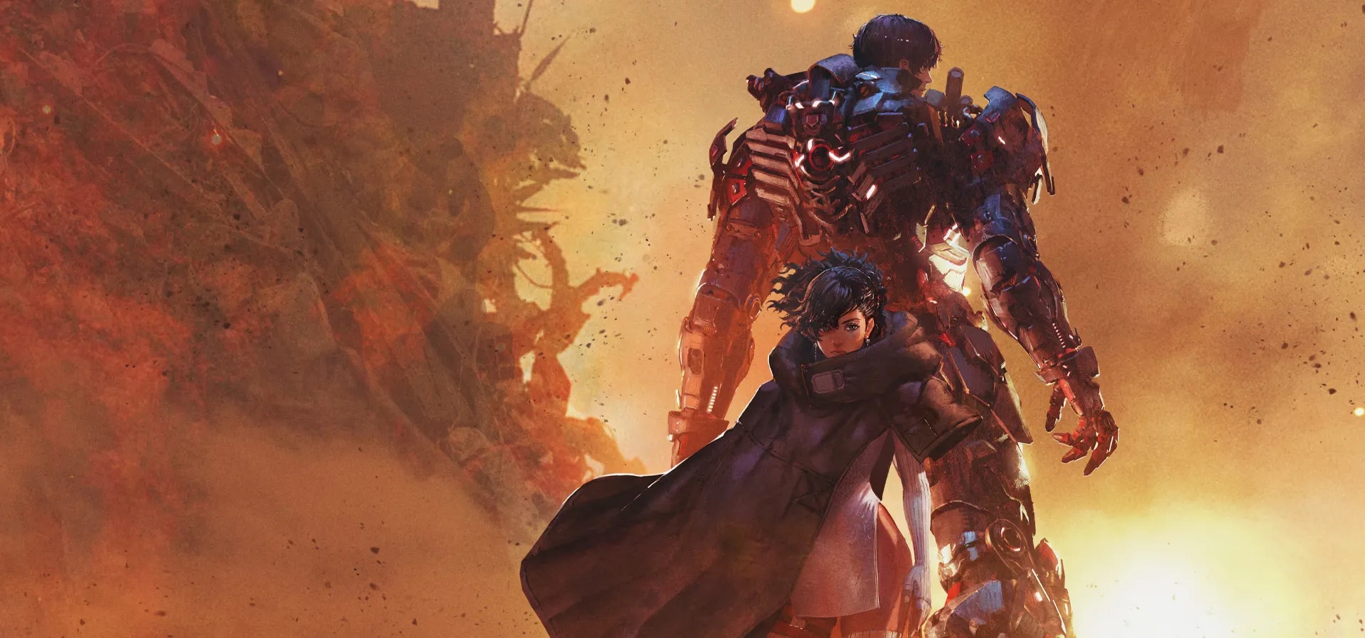 Imagem de fundo do produto Daemon X Machina: Titanic Scion - Edição Digital Deluxe - PS5