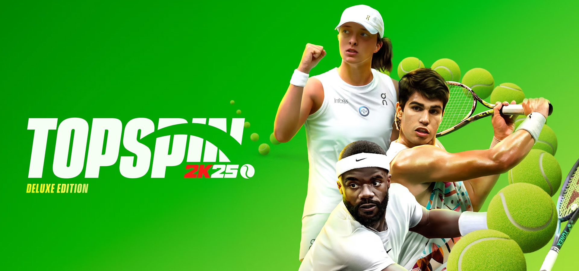 Imagem de fundo do produto TopSpin 2K25 Edição Deluxe - PS4 & PS5