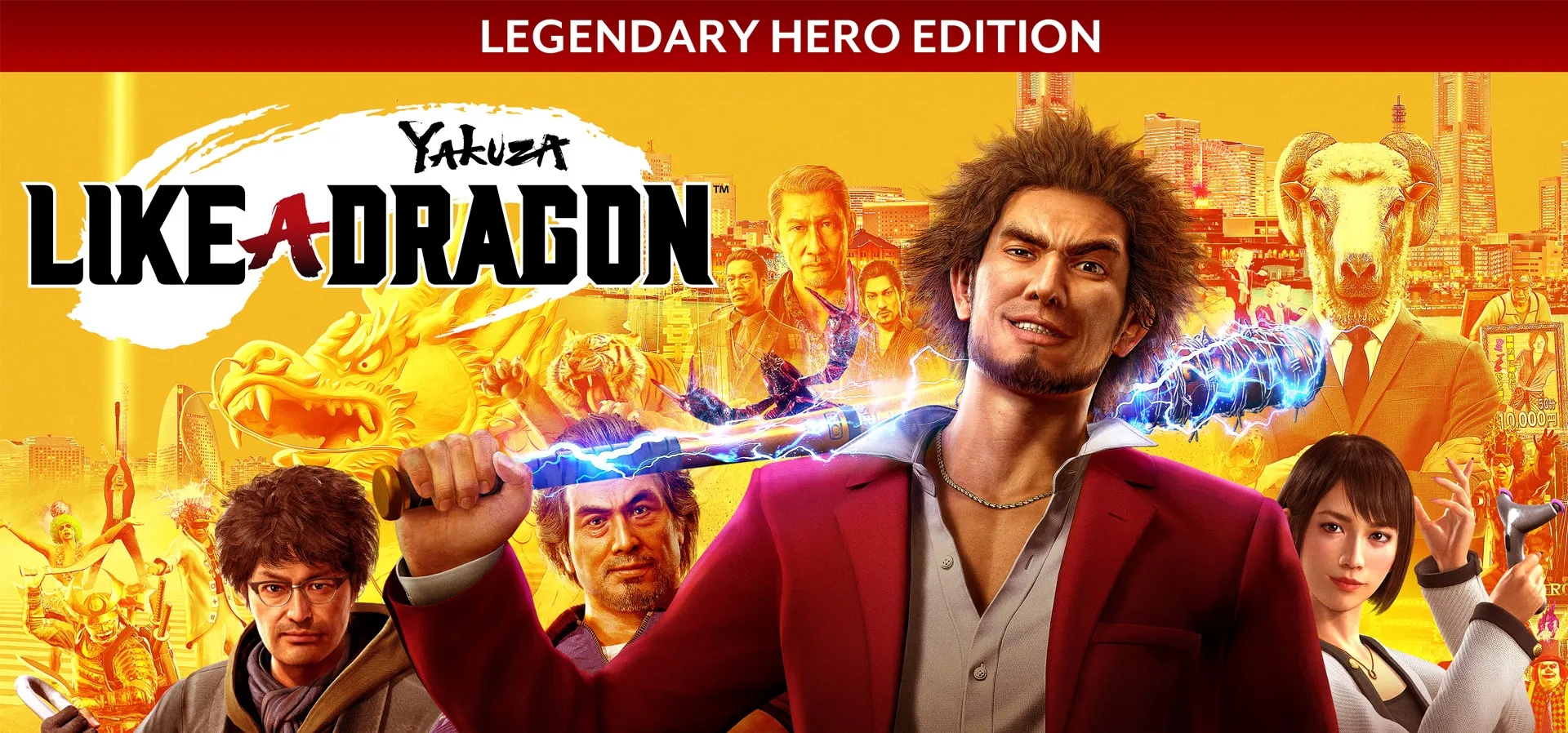 Imagem de fundo do produto Yakuza: Like a Dragon Legendary Hero Edition - PS4 & PS5