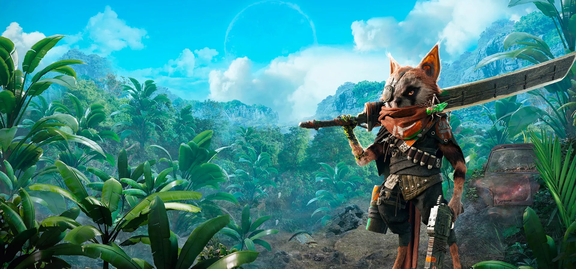 Imagem de fundo do produto Biomutant - PS4