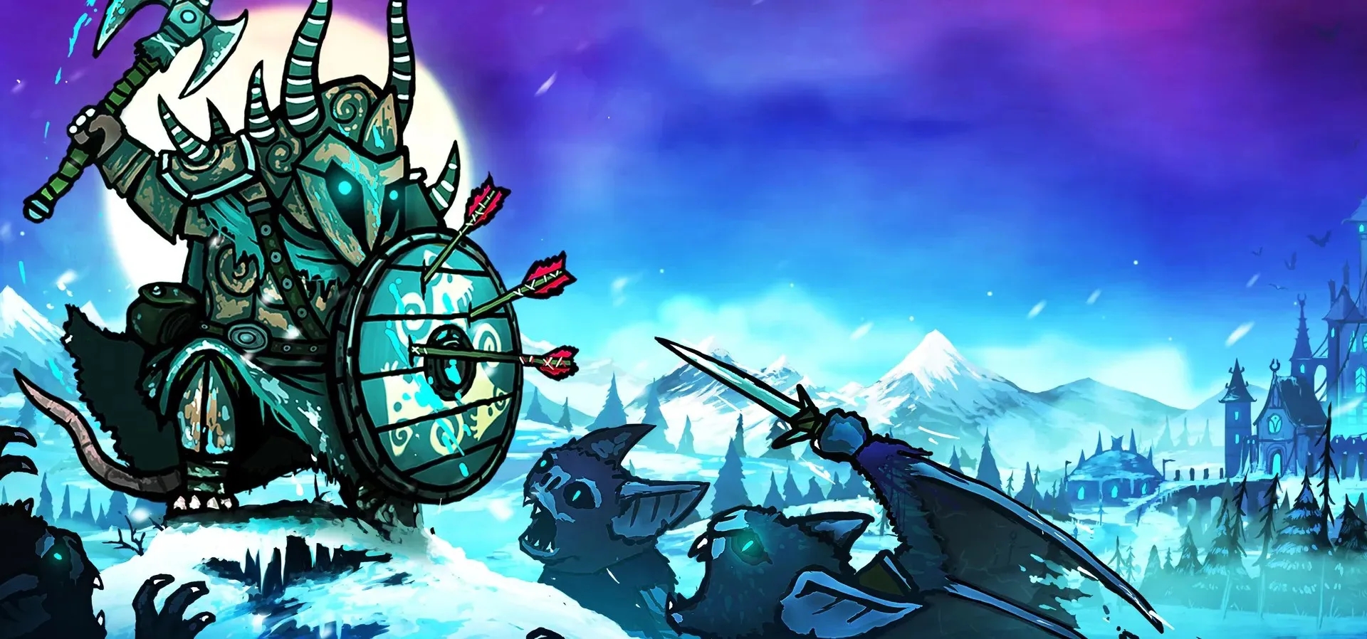 Imagem de fundo do produto Tails of Iron 2: Whiskers of Winter Deluxe - PS4