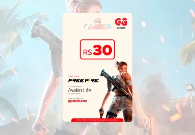 Imagem do produto Gift Card Free Fire - 30 Reais