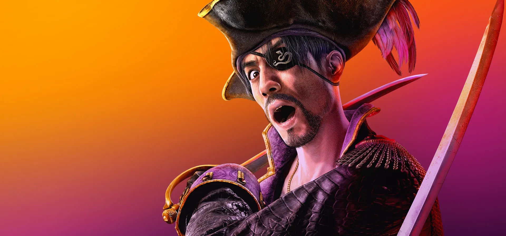 Imagem de fundo do produto Like a Dragon: Pirate Yakuza in Hawaii Deluxe Edition - PS4