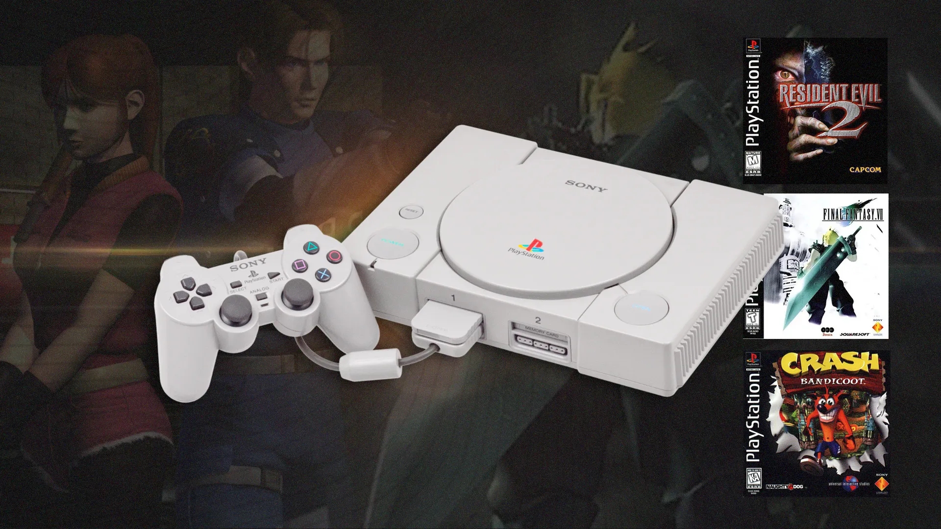 Imagem de fundo do produto Os jogos mais aclamados: PlayStation 1
