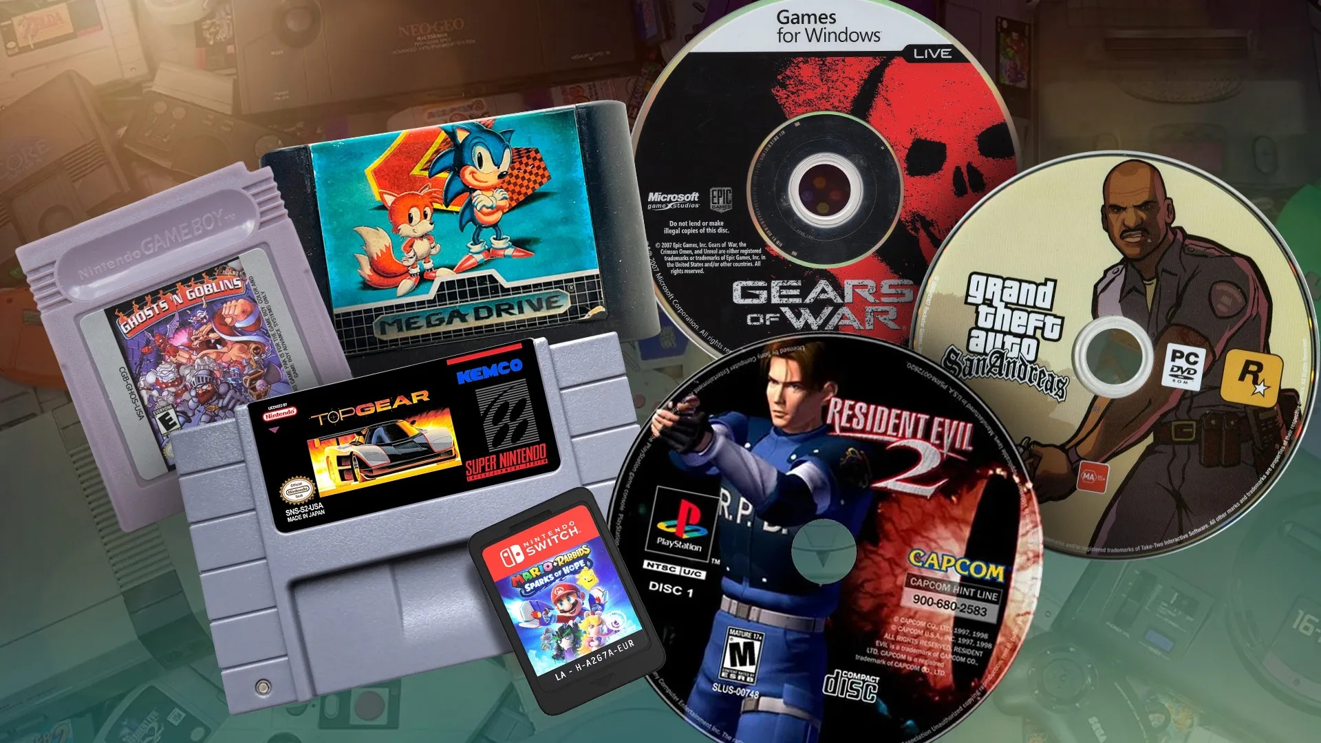 Imagem de fundo do produto Como preservar seus jogos de mídia física?
