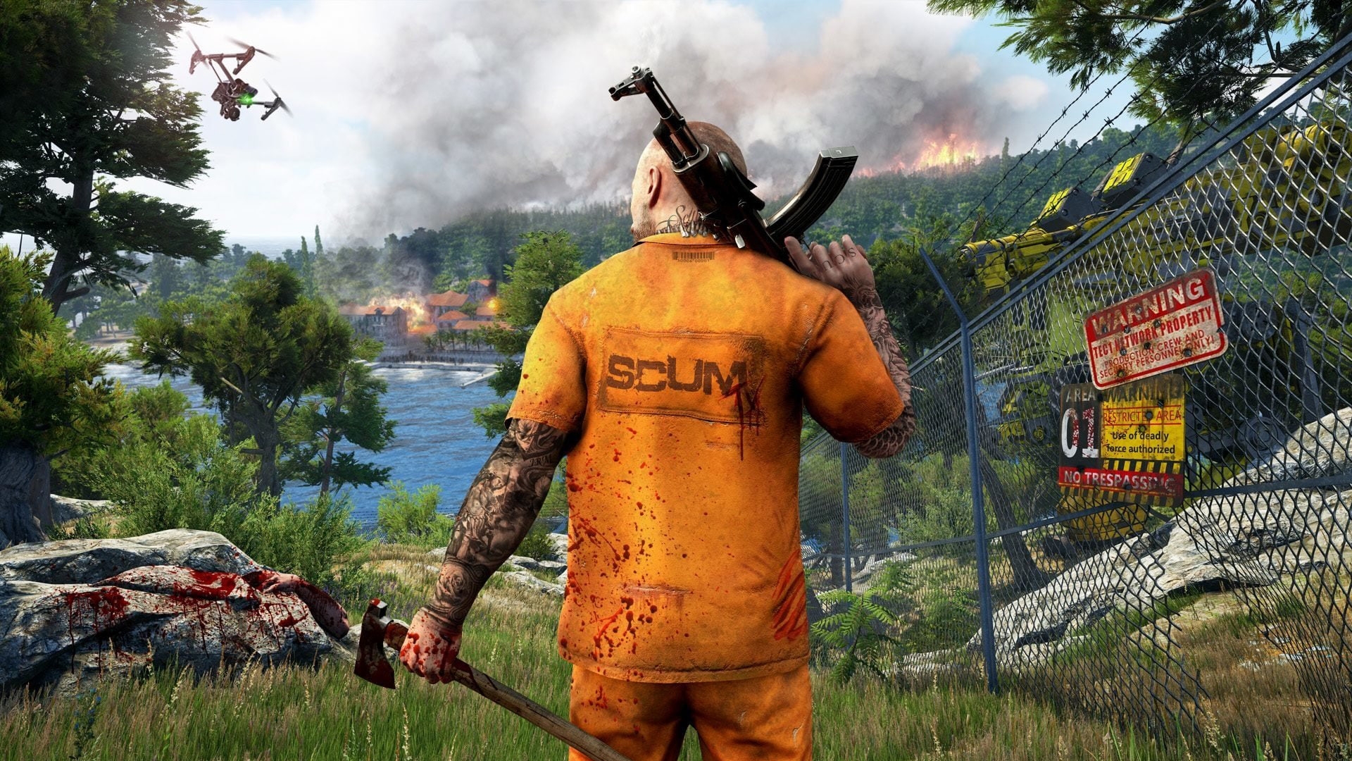 Imagem de fundo do produto SCUM lança oficialmente no PC após anos de acesso antecipado