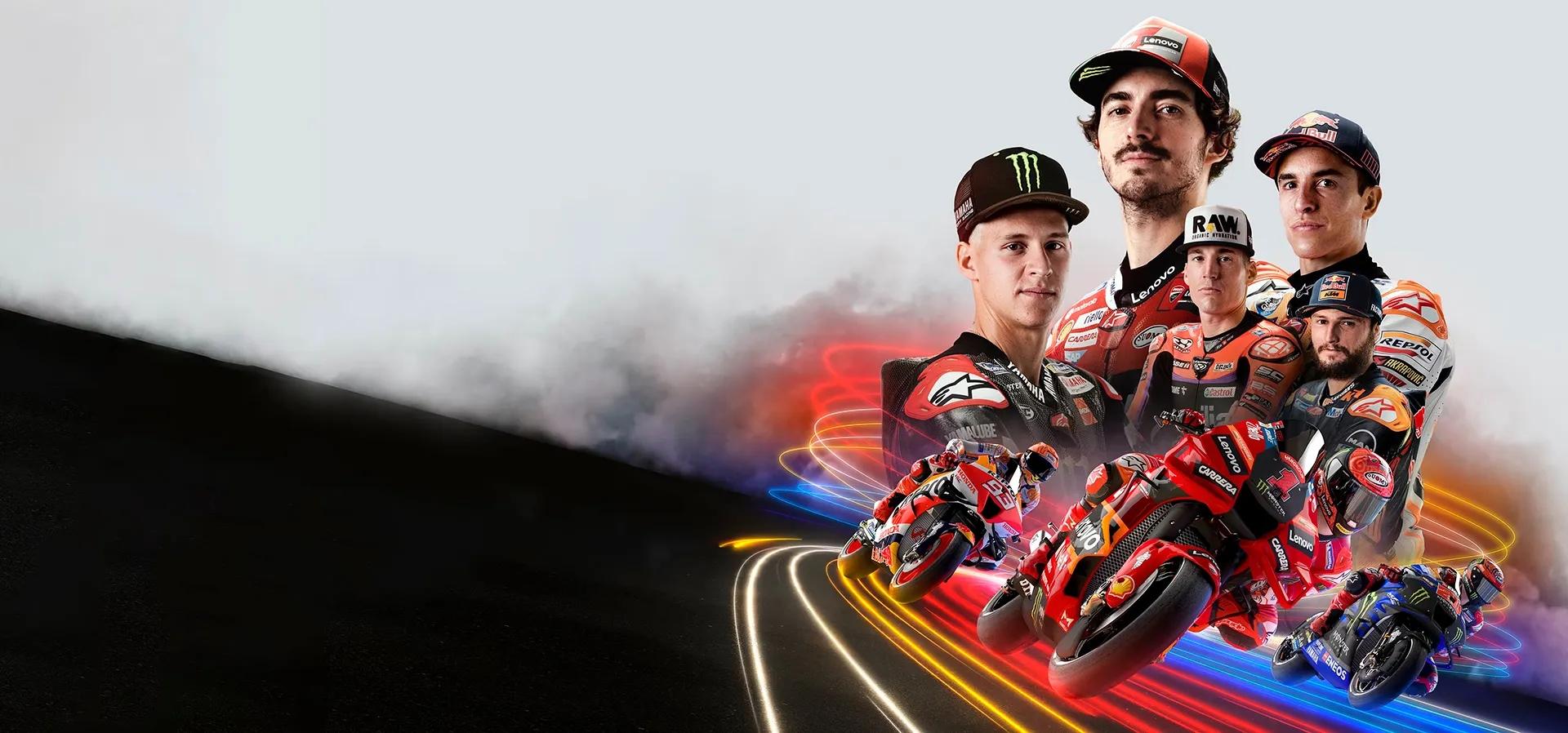 Imagem de fundo do produto MotoGP™23 - PS4