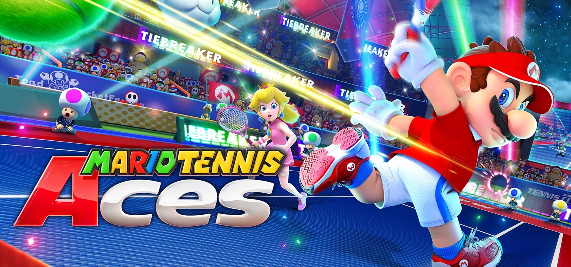 Imagem de fundo do produto Mario Tennis™ Aces - Switch