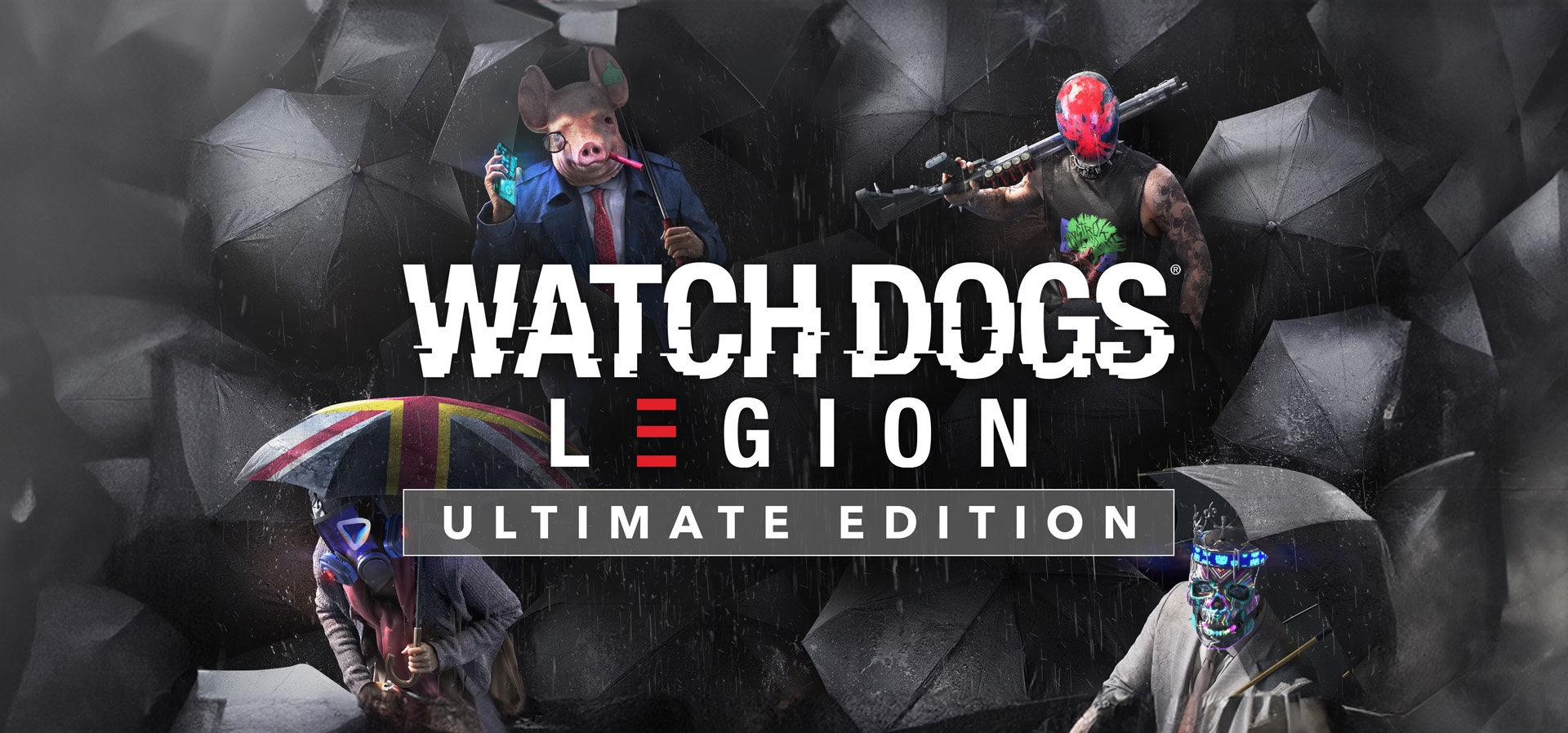 Imagem de fundo do produto Watch Dogs®: Legion Ultimate Edition - PS4