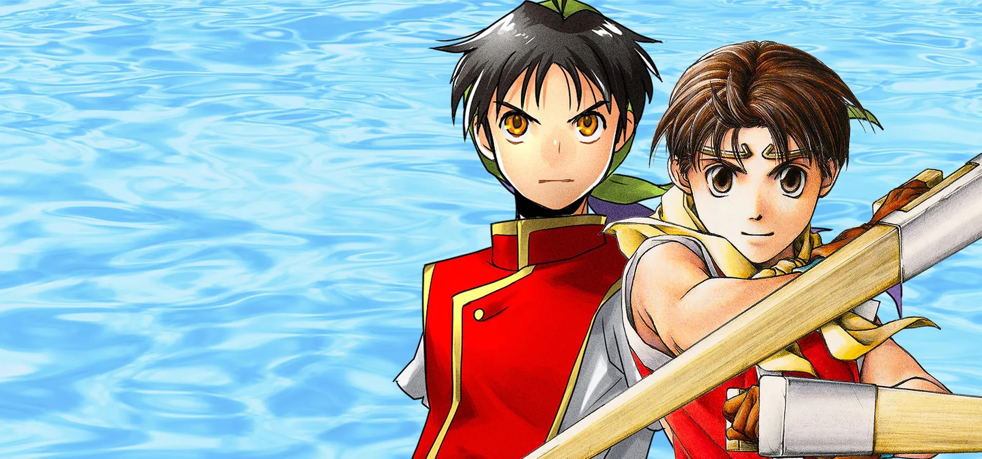 Imagem de fundo do produto Suikoden I&II HD Remaster Gate Rune and Dunan Unification Wars - PS4
