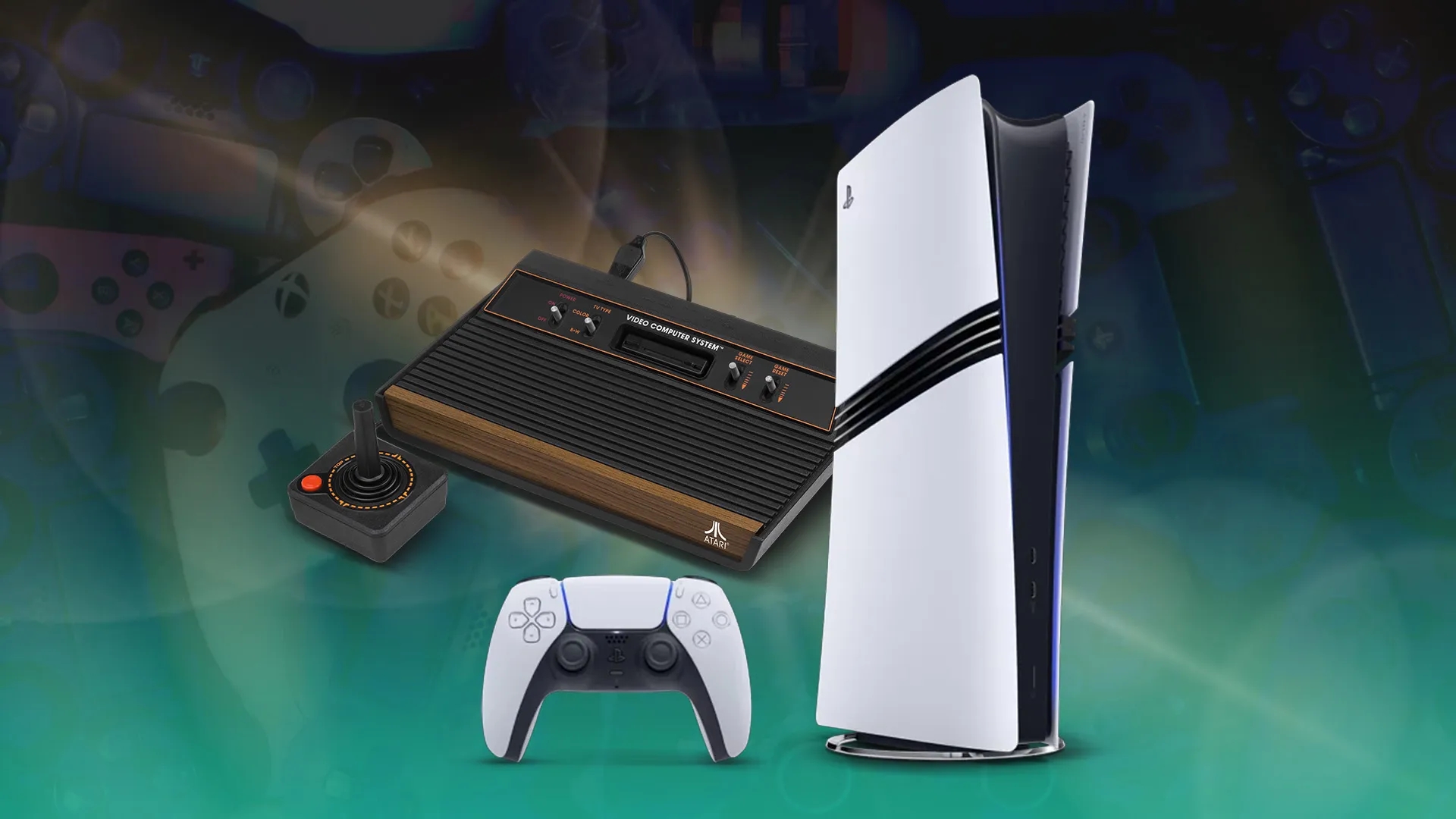 Imagem de fundo do produto Do Atari ao PS5: Os Videogames que marcaram época