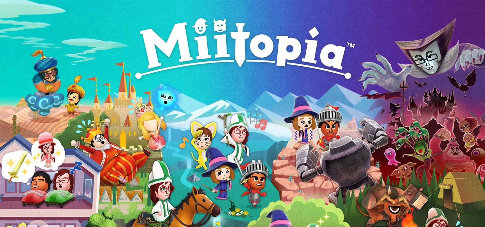 Imagem de fundo do produto Miitopia™ - Switch