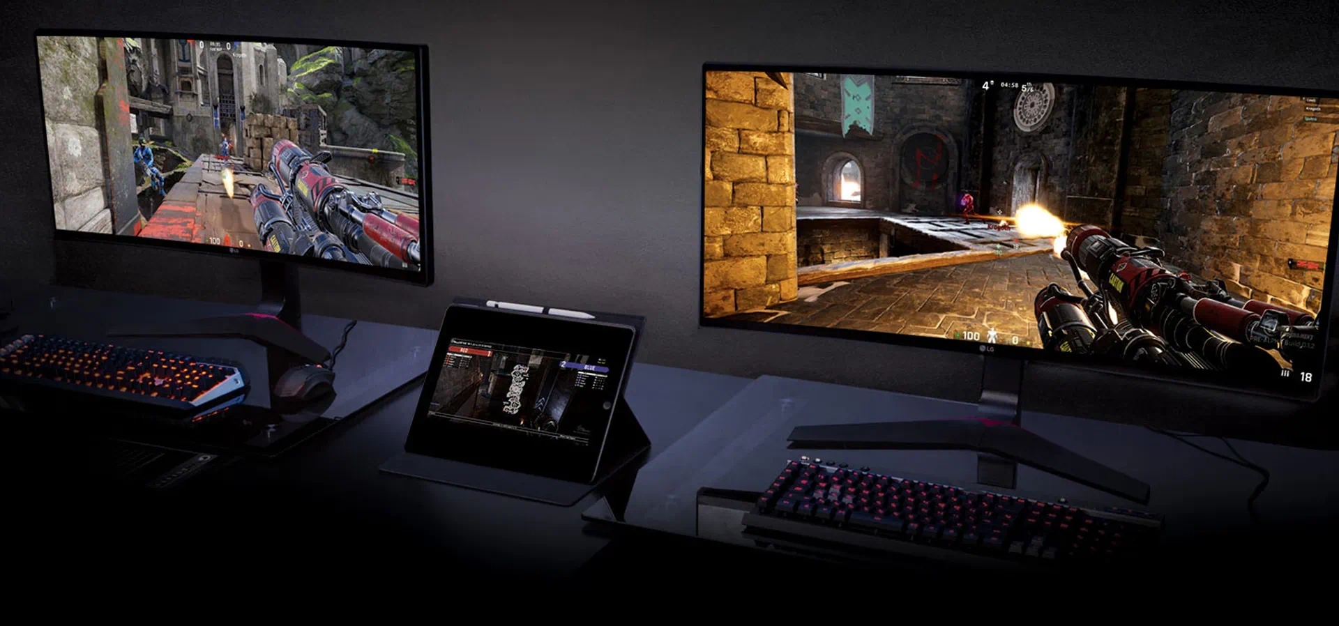 Imagem de fundo do produto Monitor LG Pro Gamer Ultrawide 29'' IPS Full HD 2560x1080 75Hz 1ms (MBR) HDMI USB AMD FreeSync 29UM69G-B