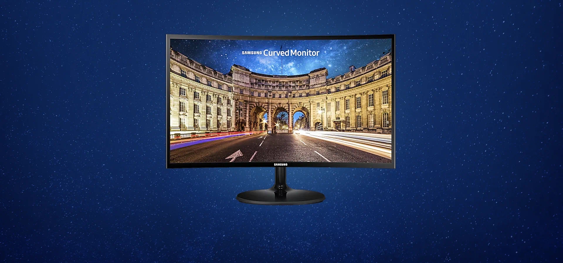 Imagem de fundo do produto Monitor Curvo CF39 27" Samsung LC27F390FHLMZD