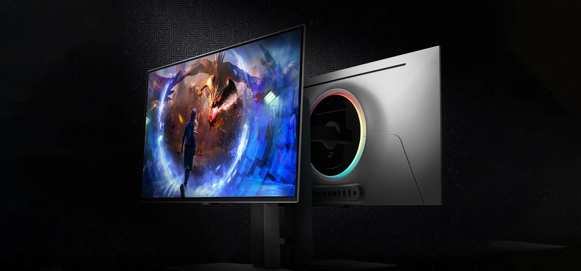 Imagem de fundo do produto Monitor Gamer Odyssey OLED G6 360Hz 27" Samsung LS27DG600SLXZD