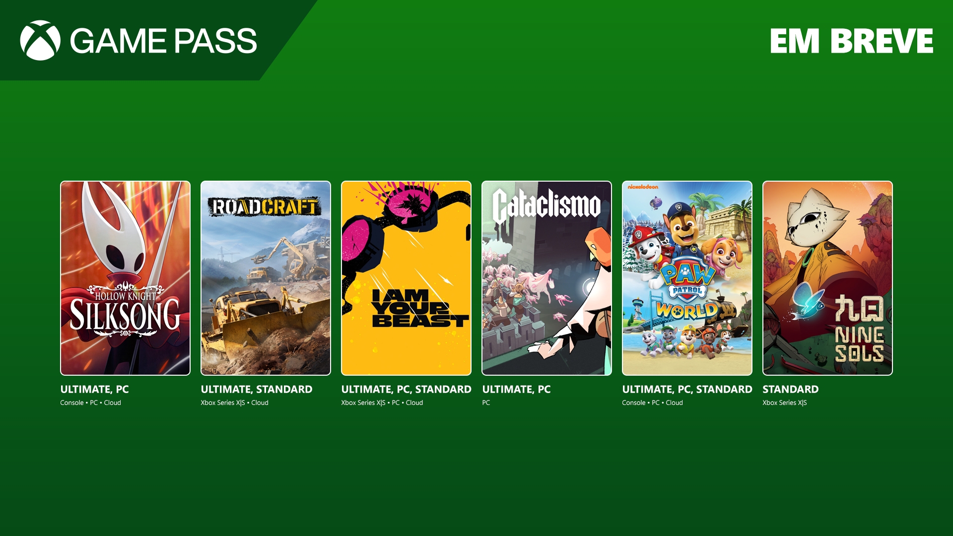 Imagem de fundo do produto Setembro Xbox Game Pass: Veja a atualização do mês!