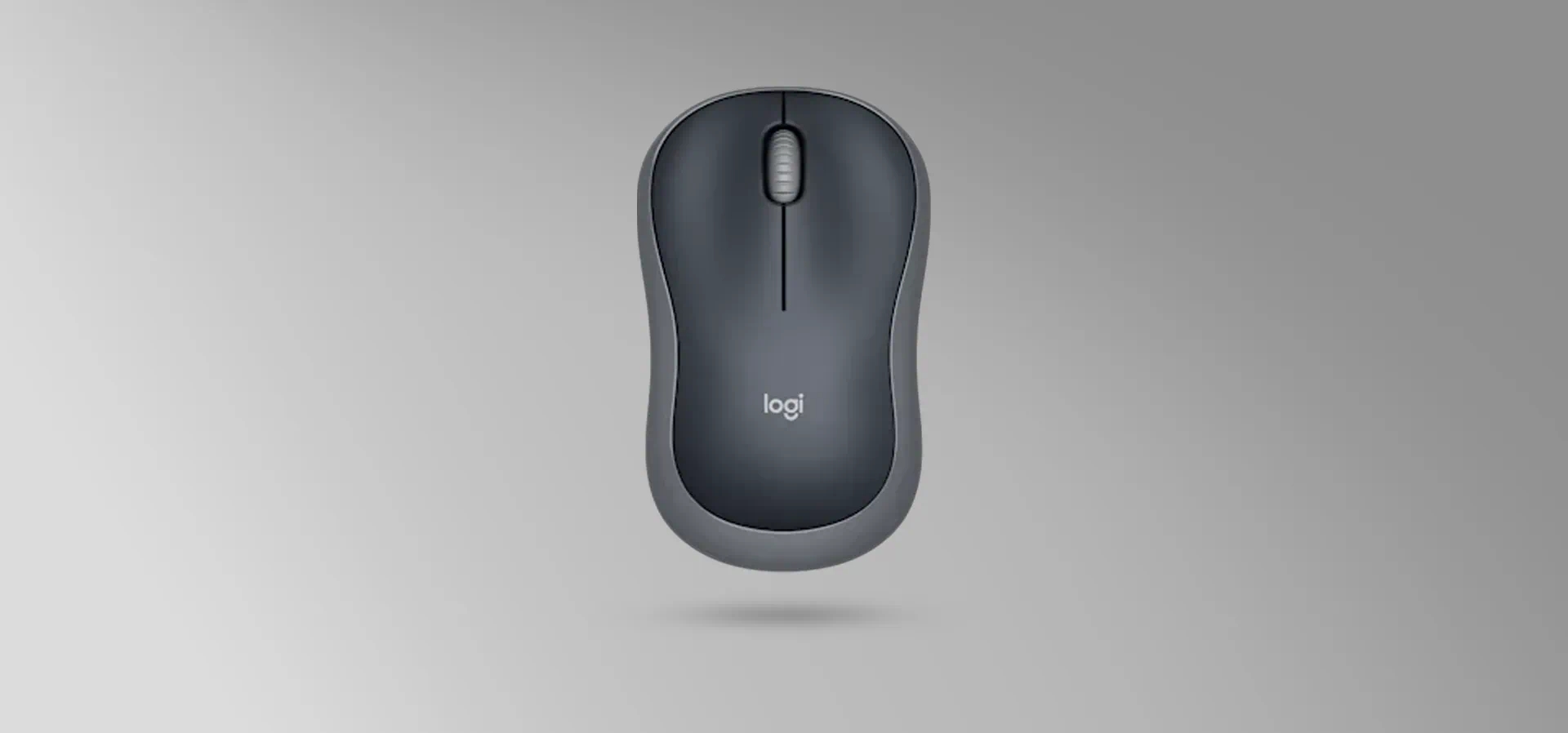 Imagem de fundo do produto Mouse sem Fio Logitech M185 Cinza