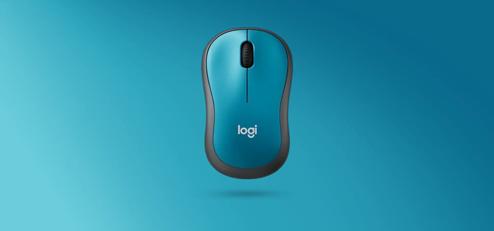 Imagem de fundo do produto Mouse sem Fio Logitech M185 Azul