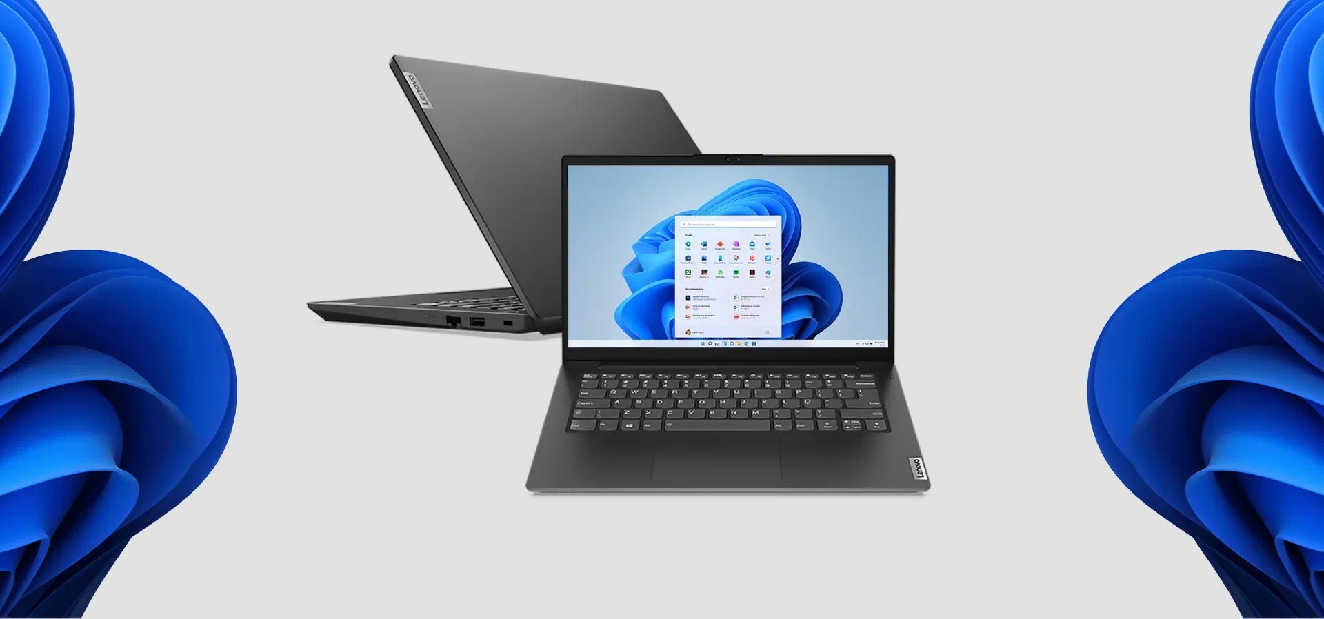 Imagem de fundo do produto Lenovo V14 Intel Core i5-13420H 8GB 256GB SSD Windows 11 Pro 14" FHD