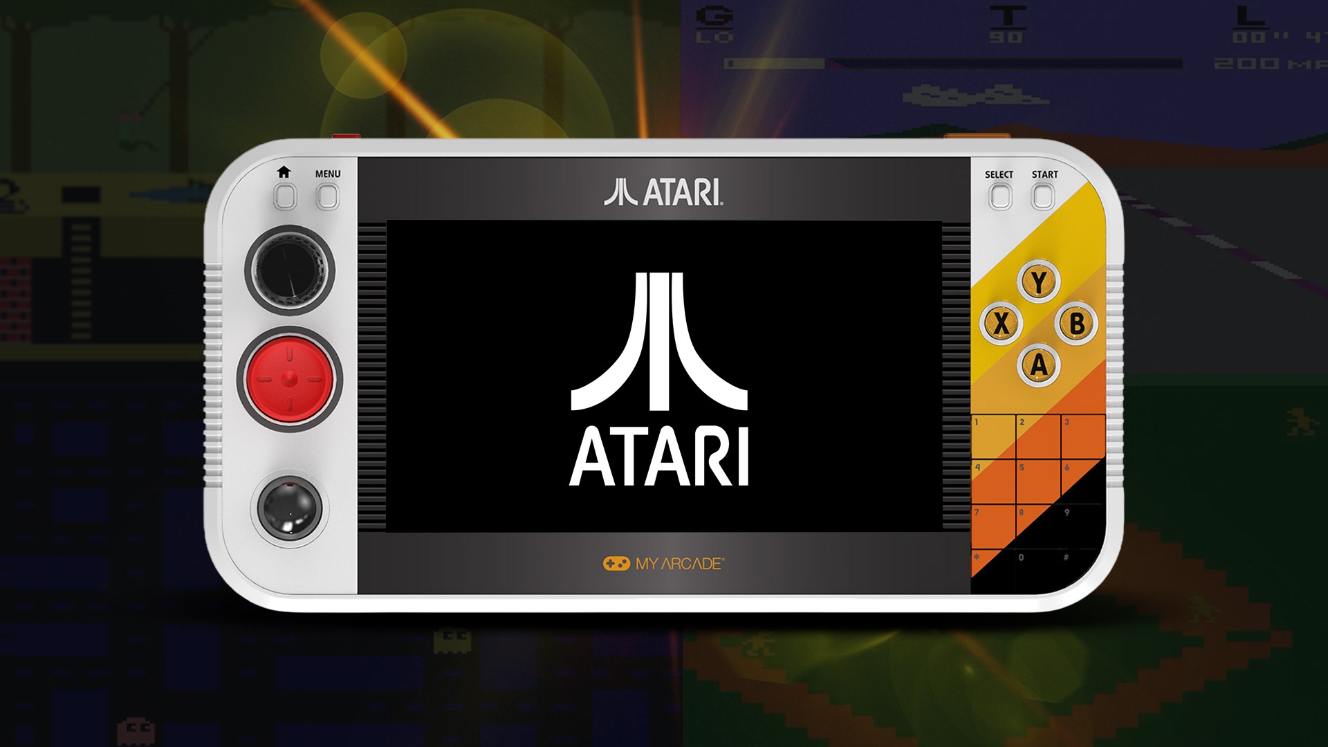 Imagem de fundo do produto Atari Gamestation Go: Novo portátil chega em outubro