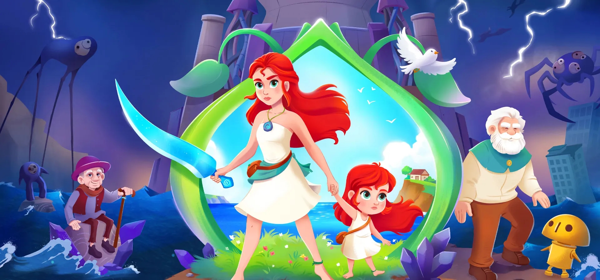 Imagem de fundo do produto Mai: Child of Ages - Switch