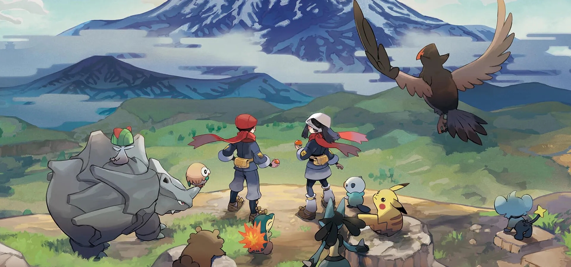 Imagem de fundo do produto Pokémon™ Legends: Arceus Switch - Físico