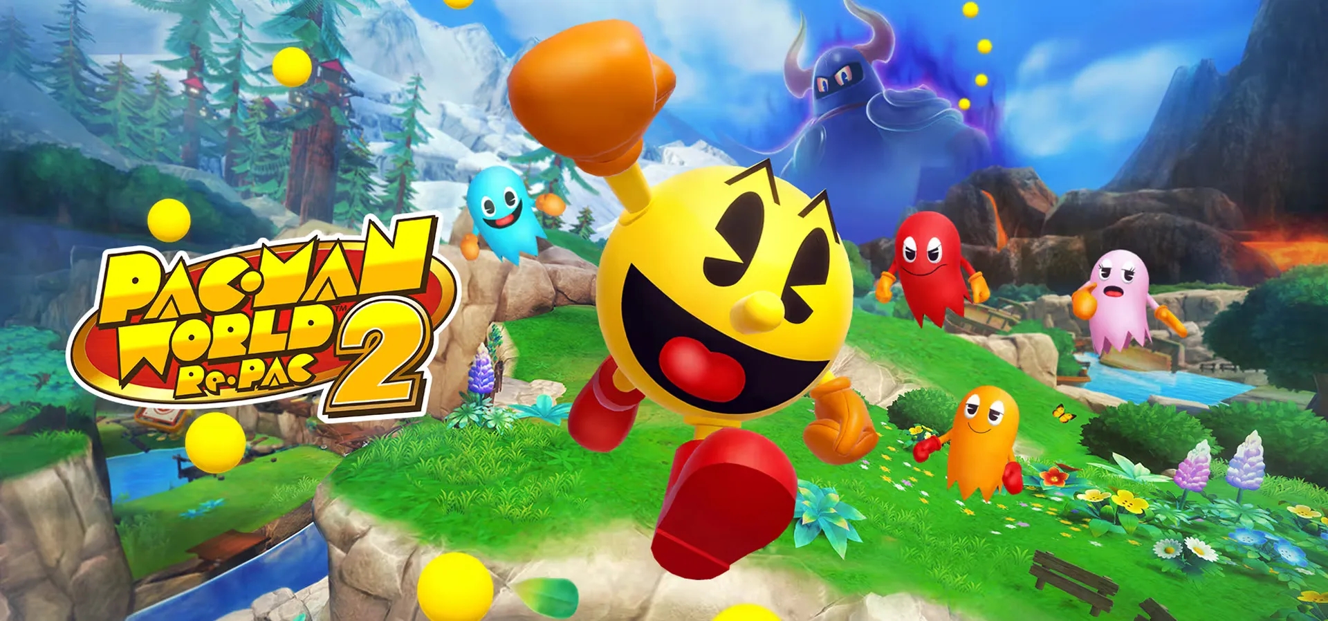 Imagem de fundo do produto PAC-MAN WORLD 2 Re-PAC - Switch