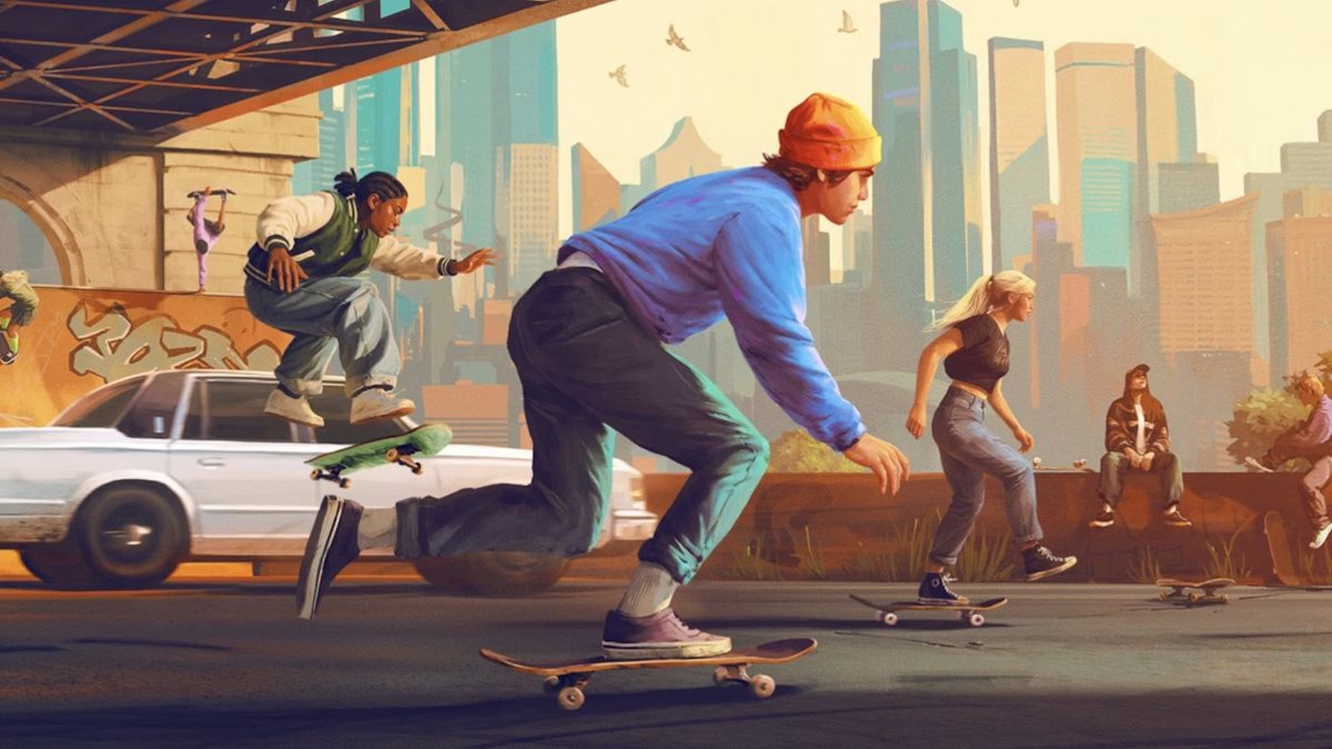 Imagem de fundo do produto Confira o trailer de Skate.