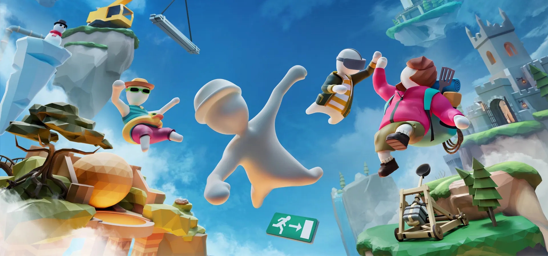 Imagem de fundo do produto Human: Fall Flat - Switch