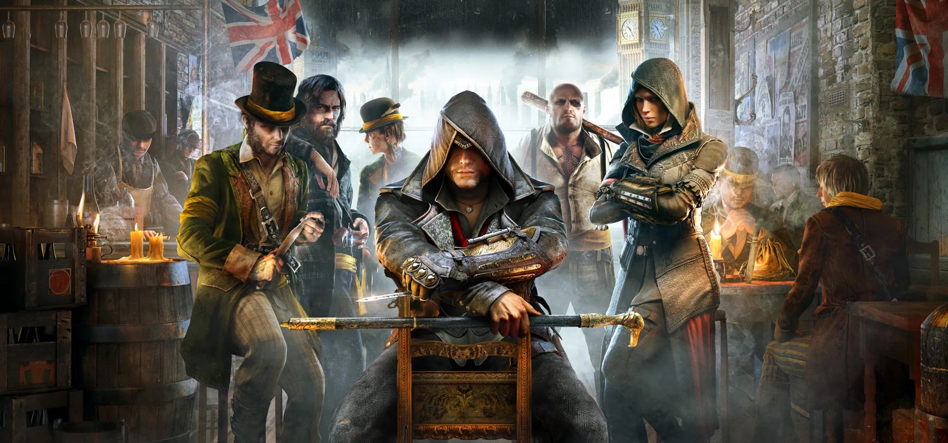 Imagem de fundo do produto Assassin's Creed - Syndicate Xbox One - Físico