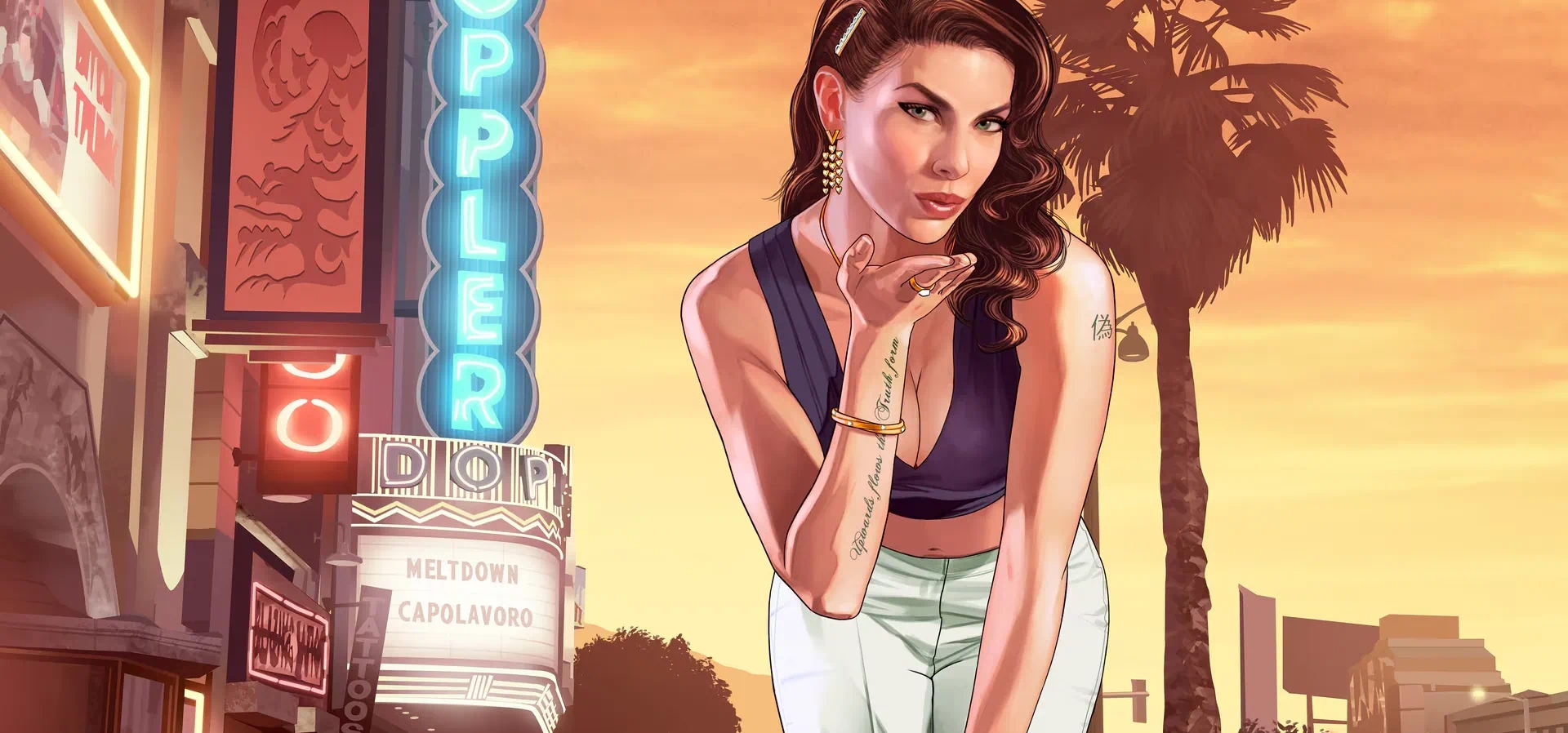 Imagem de fundo do produto Grand Theft Auto V Xbox Series X - Físico