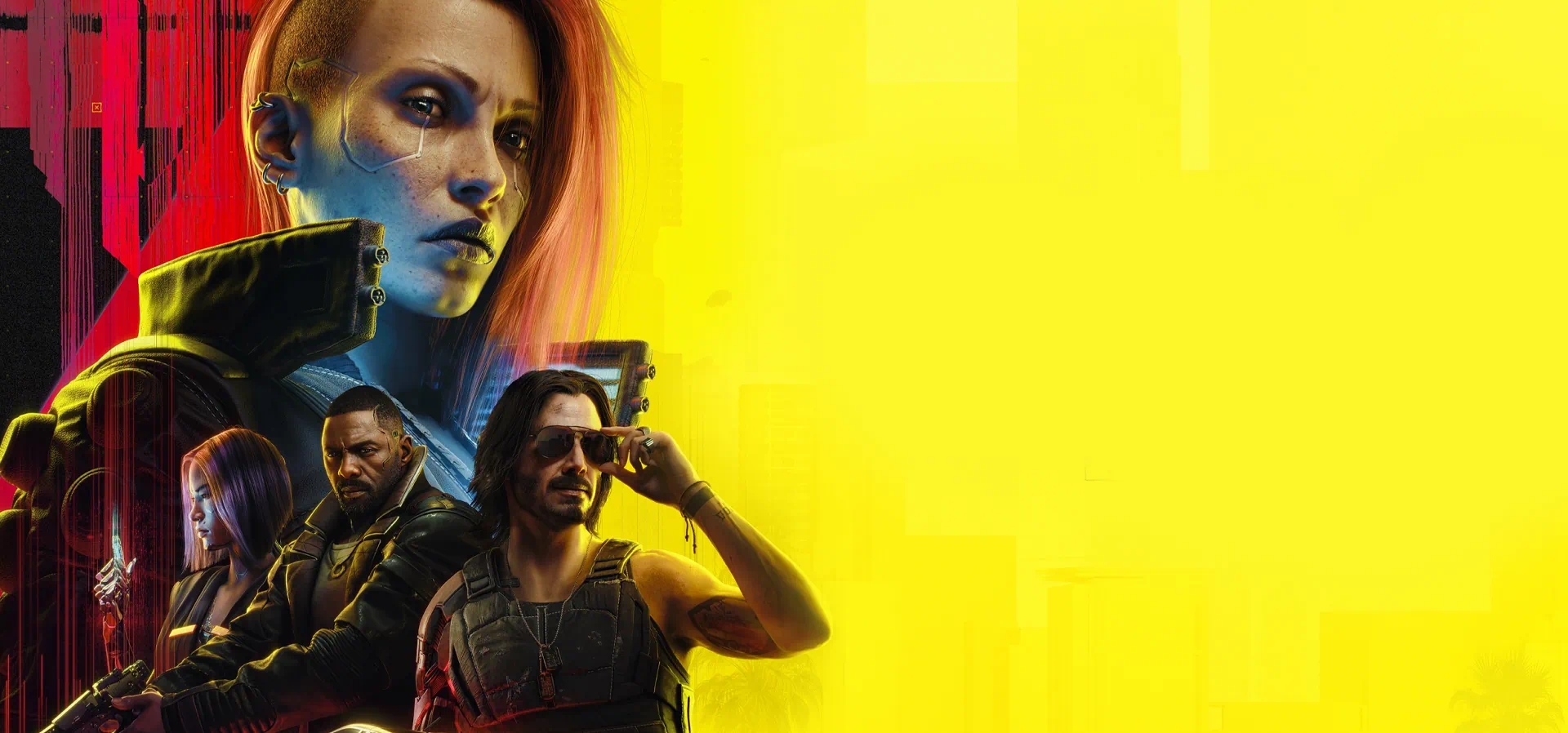 Imagem de fundo do produto Cyberpunk 2077 Edição Padrão - Xbox One - Físico