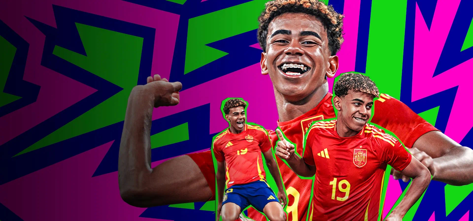Imagem de fundo do produto eFootball™: Lamine Yamal Edition 2026 - Xbox e PC