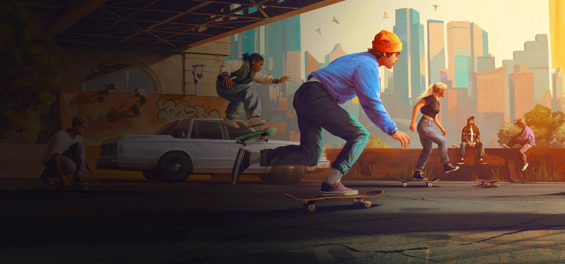 Imagem de fundo do produto skate.™ - Pacote de Fundação - Xbox One e Series X|S