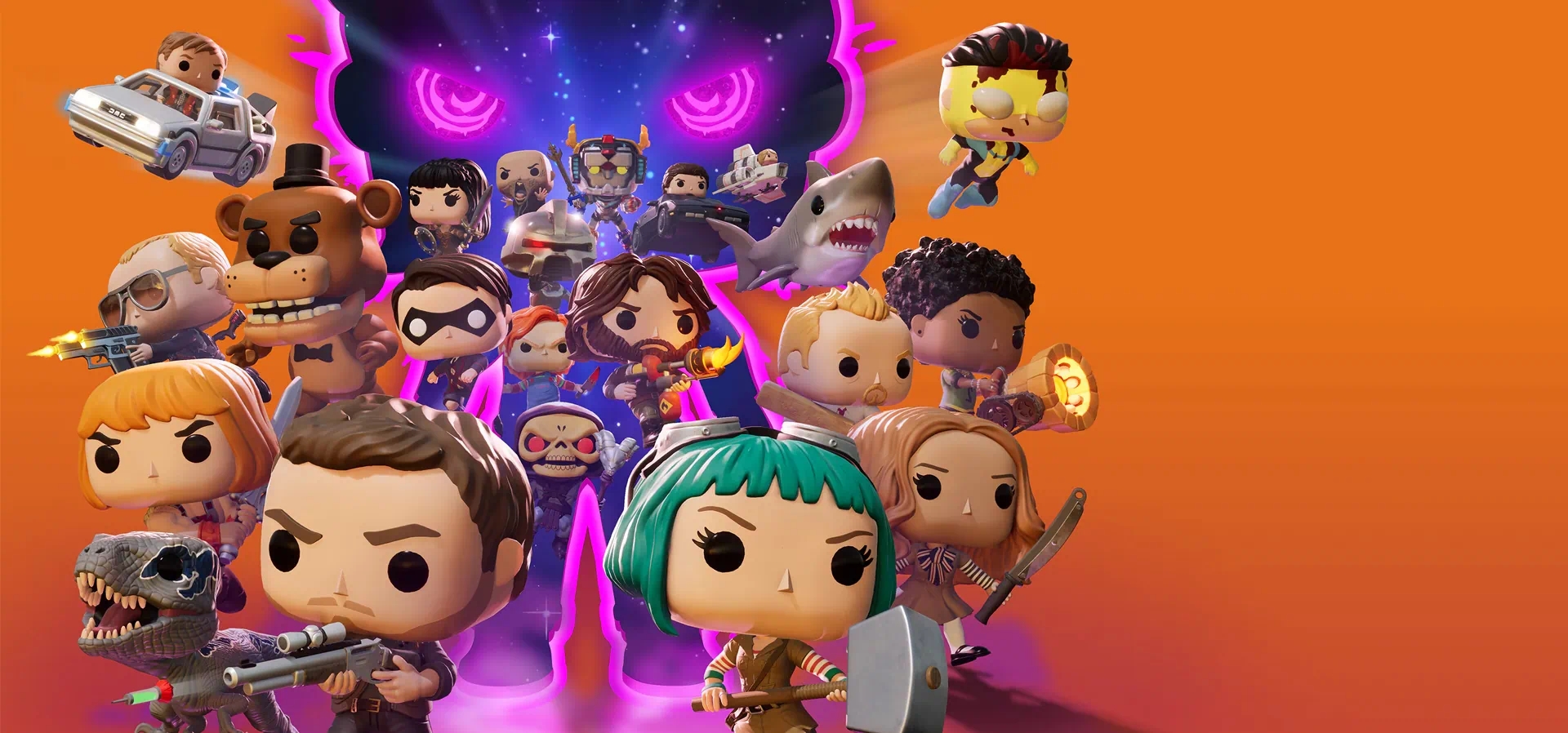 Imagem de fundo do produto Funko Fusion Deluxe Edition - Xbox Series X|S
