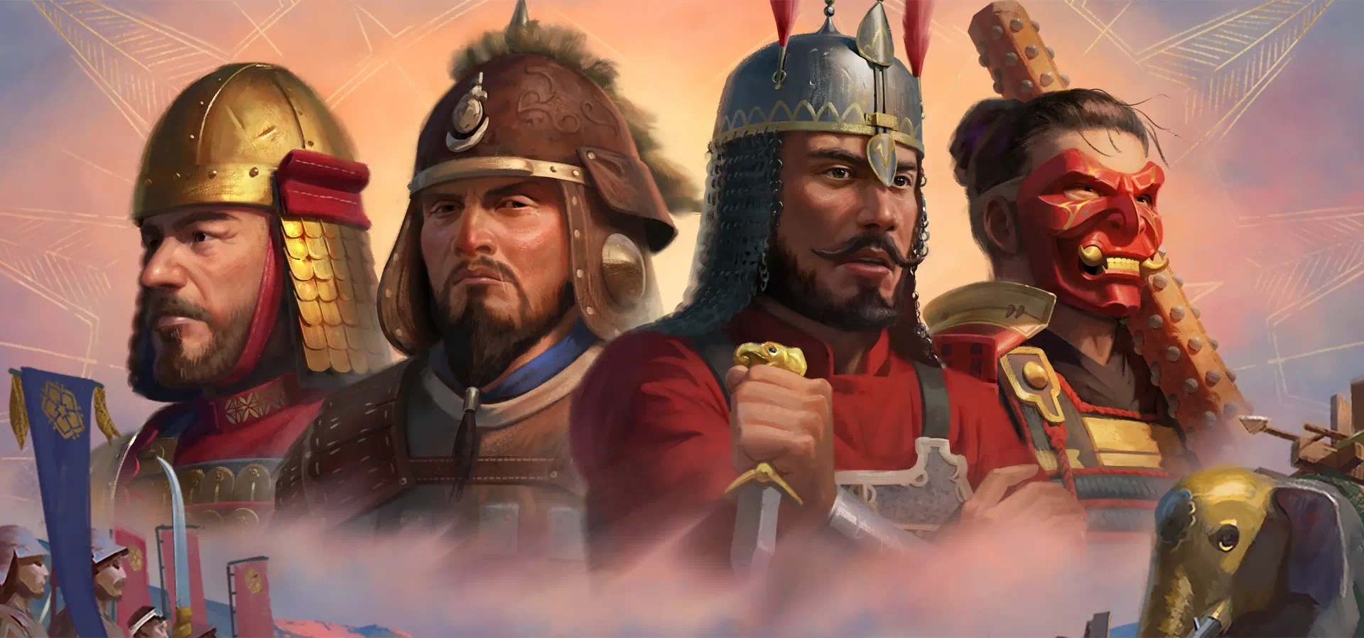 Imagem de fundo do produto Age of Empires IV: Dynasties of the East - PC