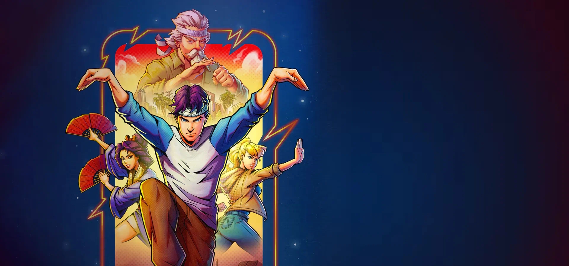 Imagem de fundo do produto O Karate Kid Street Rumble Switch - Físico