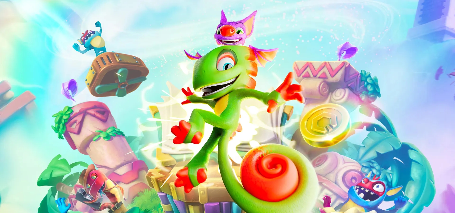 Imagem de fundo do produto Yooka-Replaylee - Switch 2