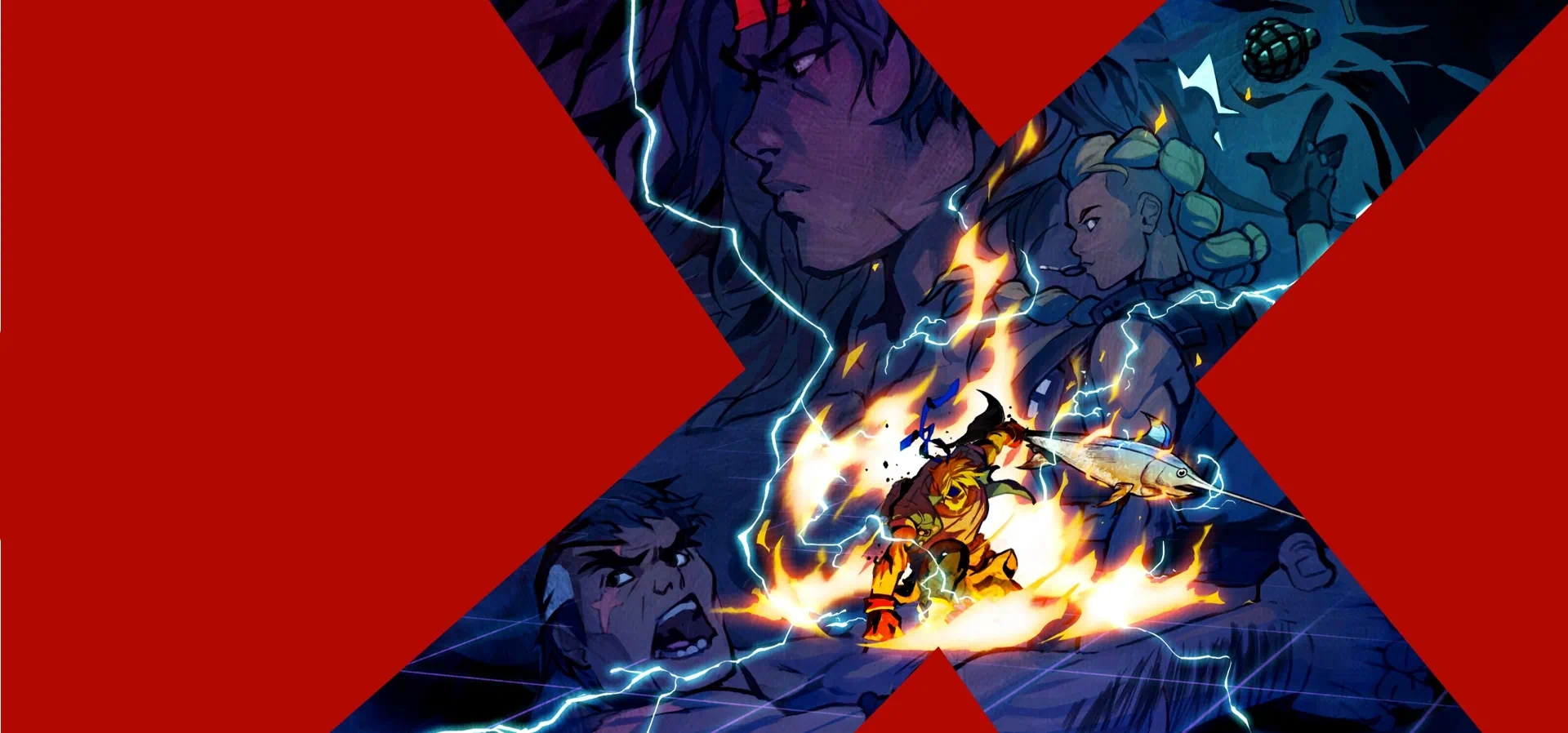 Imagem de fundo do produto Streets of Rage 4: Anniversary Edition Switch - Físico 