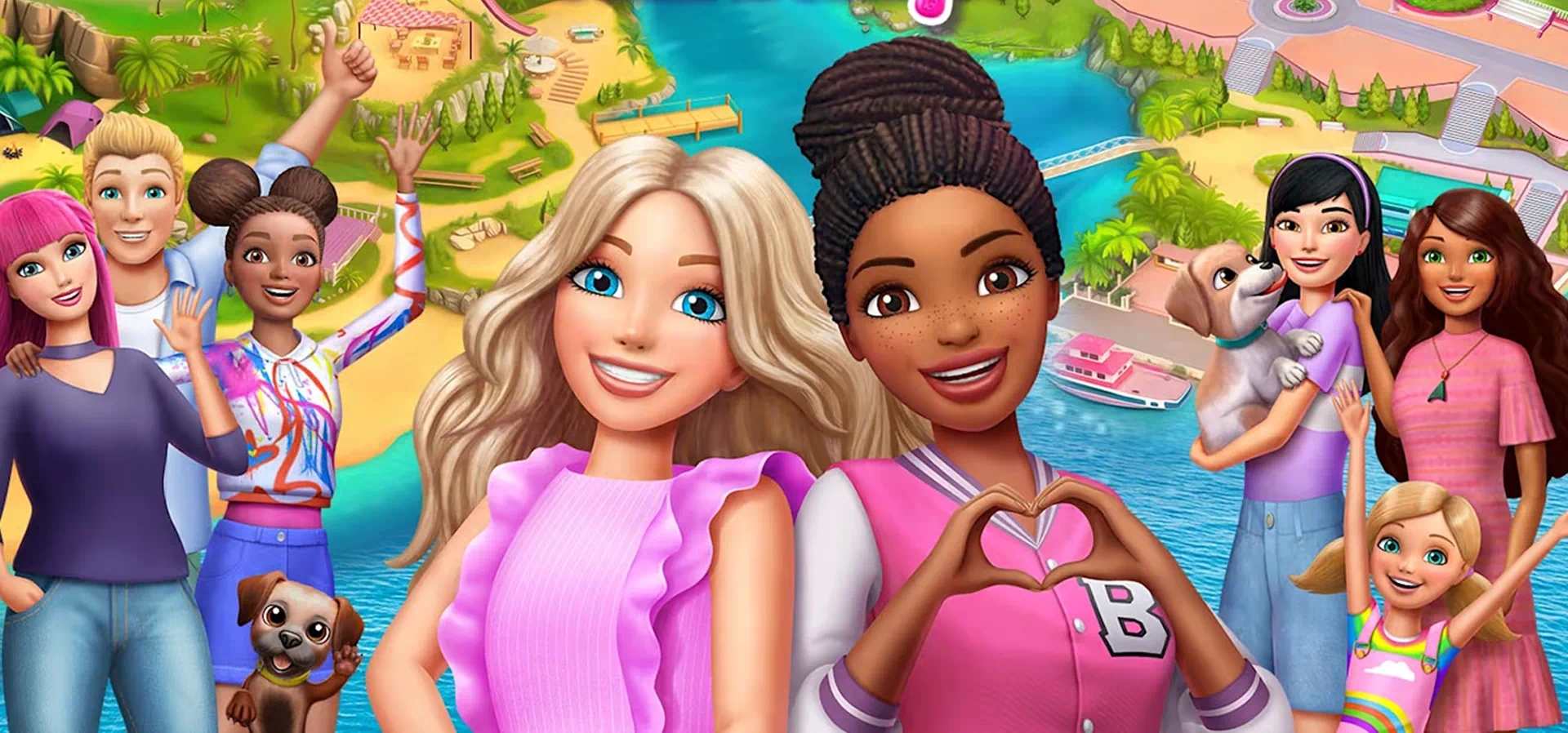 Imagem de fundo do produto Barbie Project Friendship Switch - Físico 