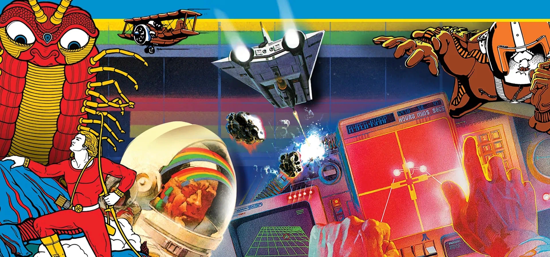 Imagem de fundo do produto Atari Flashback Classics Switch - Físico 