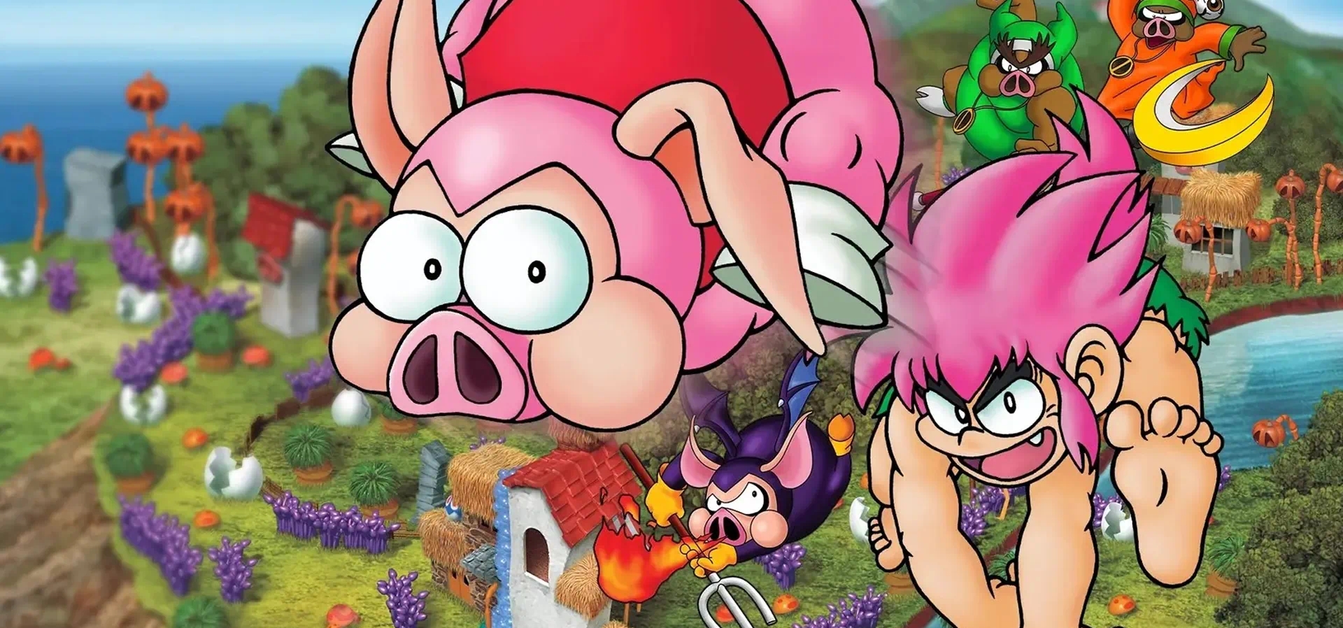 Imagem de fundo do produto Tomba! Special Edition Switch - Físico 