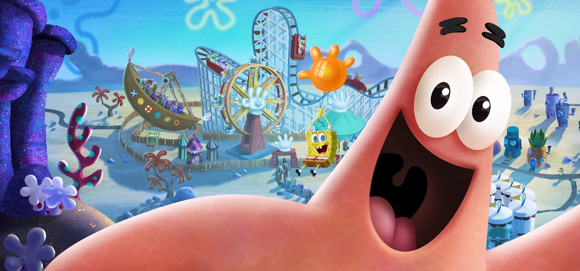 Imagem de fundo do produto SpoSponge Bob Square Pants: The Patrick Star Game Switch - Físico 