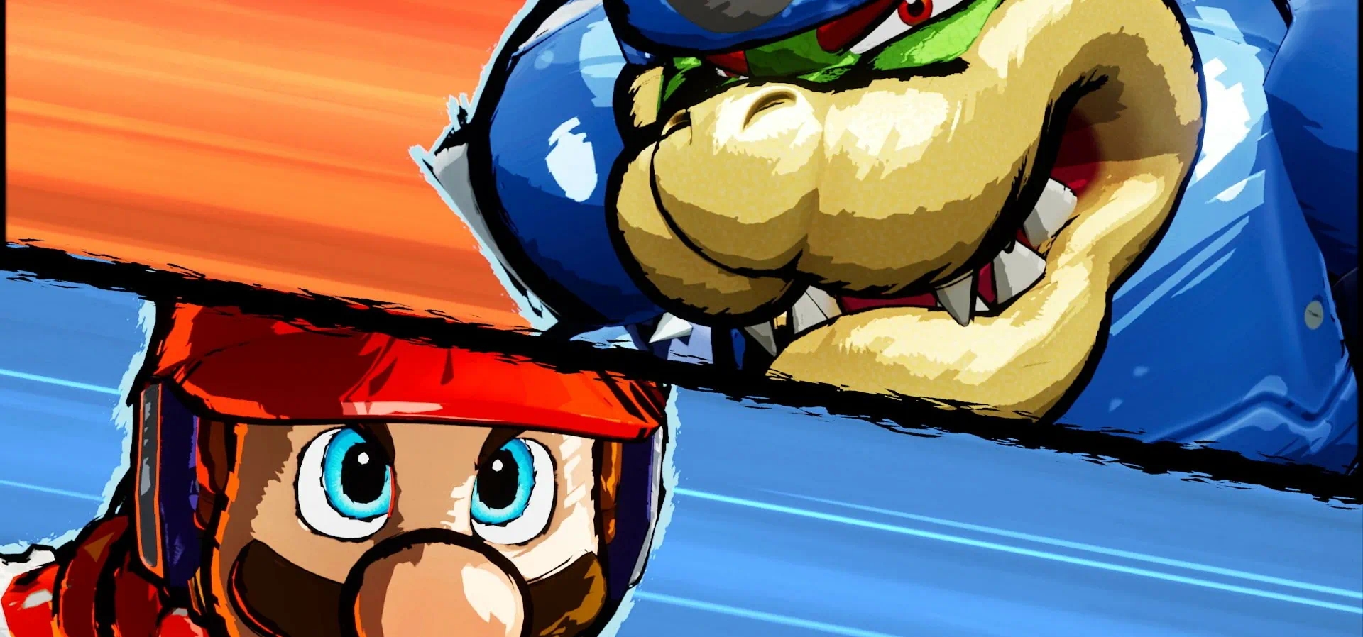 Imagem de fundo do produto Mario Strikers: Battle League Switch - Físico