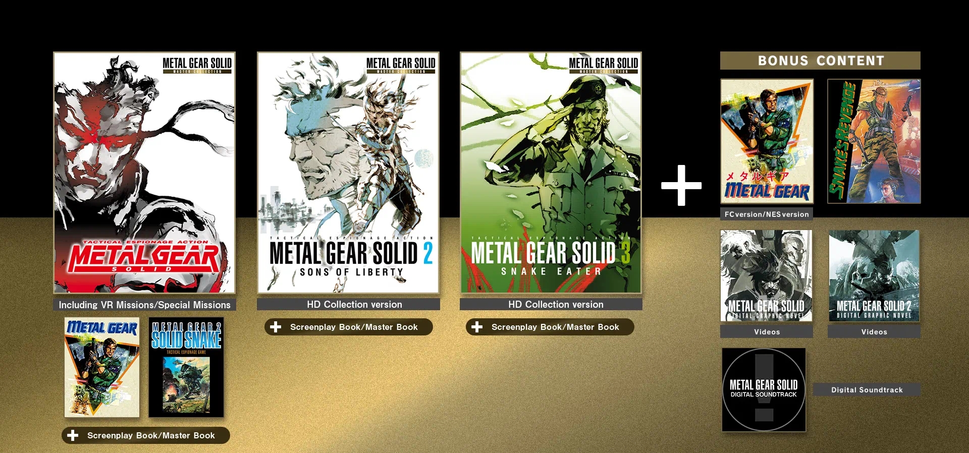 Imagem de fundo do produto Metal Gear Solid: Master Collection Vol. 1 Switch - Físico