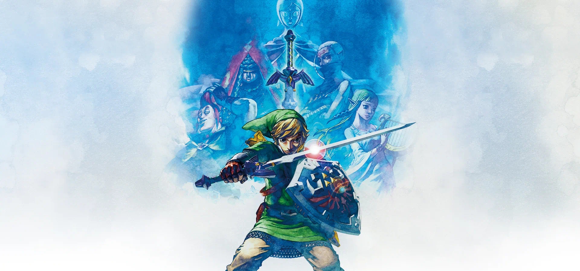 Imagem de fundo do produto The Legend of Zelda Skyward Sword HD Switch - Físico