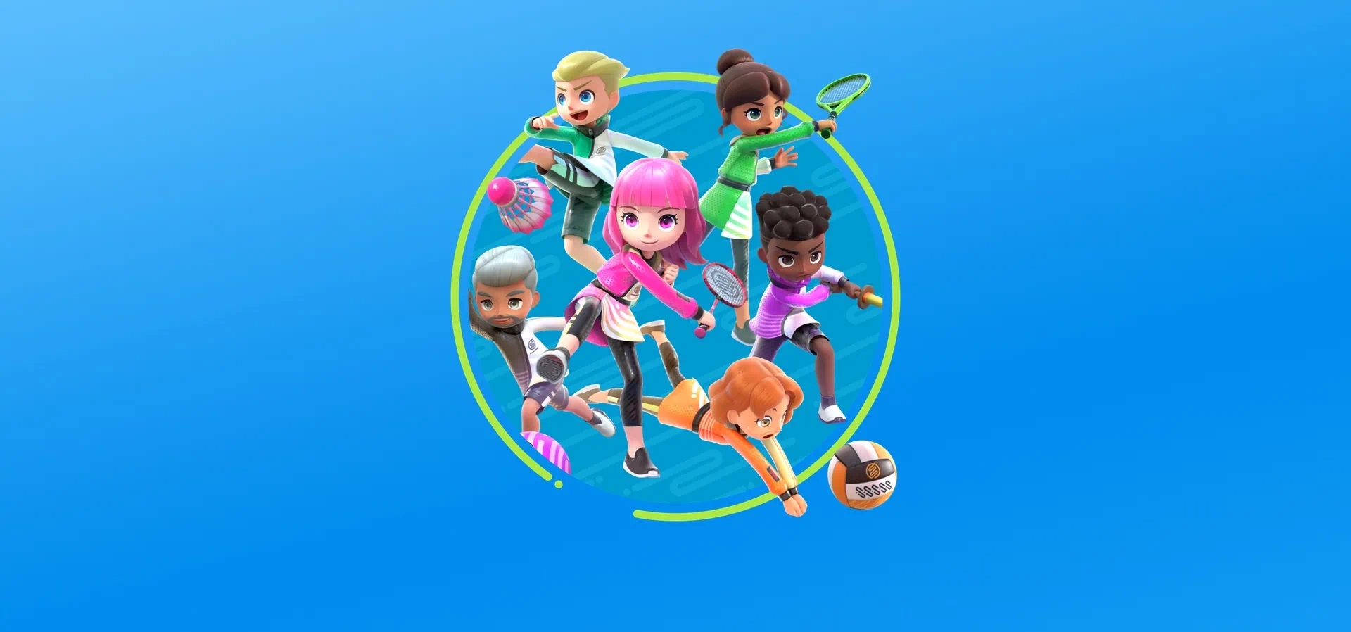 Imagem de fundo do produto Nintendo Switch Sports Switch - Físico