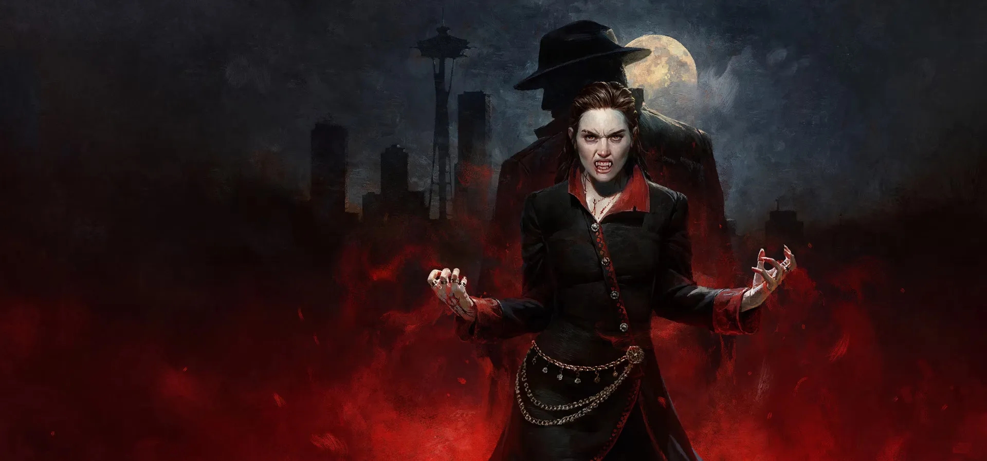 Imagem de fundo do produto Vampire: The Masquerade® - Bloodlines™ 2 - PS5